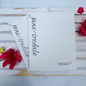 NIB Jane Iredale Magic Mitt Set Makeup Remover + Pre Cleansing Oil Bundle Clean